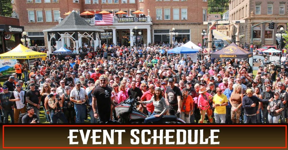 Schedule Legendary Sturgis Buffalo Chip